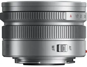 "Panasonic" LEICA DG SUMMILUX 15mm / F1.7 ASPH. (H-X015E-S) Sidabrinis