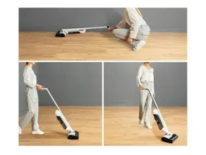 TEFAL Vacuum Cleaner | GF7540FO X-Clean 10 | Cordless operating | Stick | 200 W | 100-240 V | Operating time (max) 60 min | White/Silver