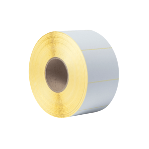 Brother BCS1J074102203, White, Die-cut label, Thermal transfer, Rectangle, TJ-4020TN, TJ-4120TN, TJ-4021TN, TJ-4121TN, 10.2 cm