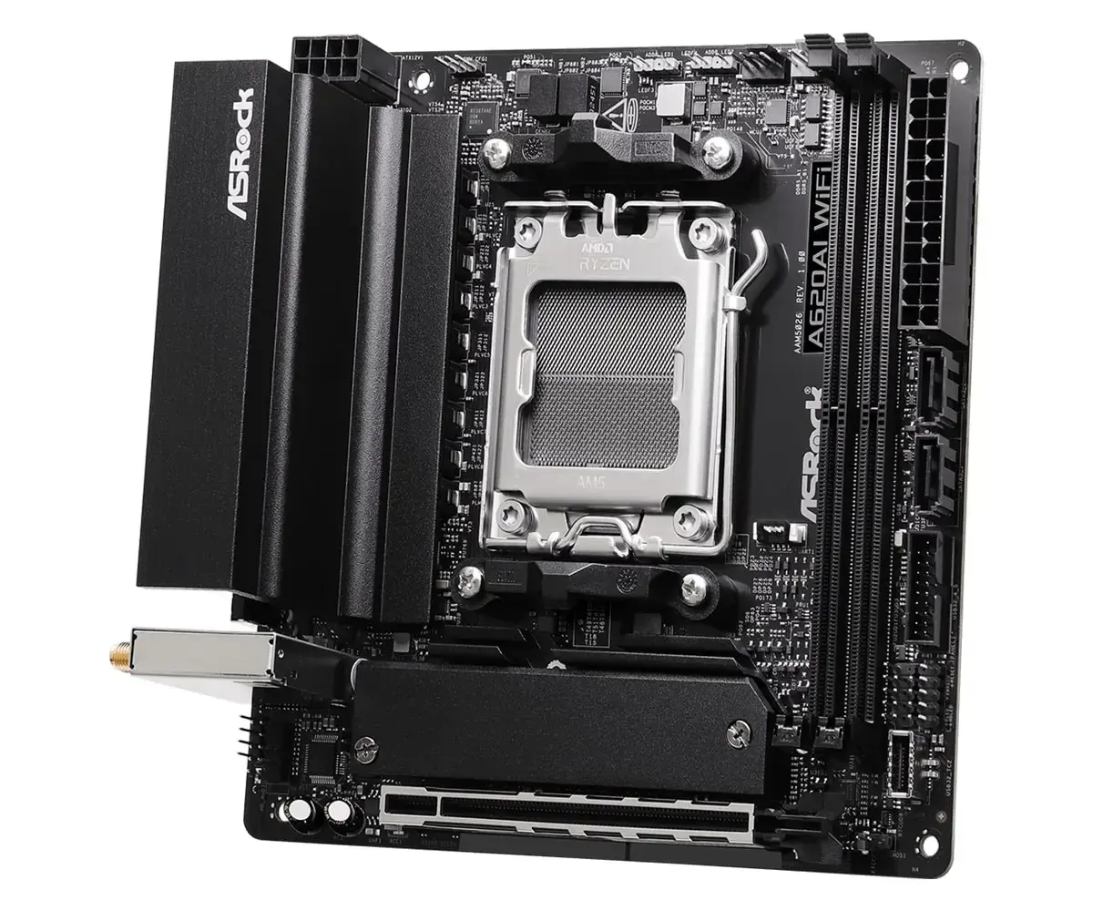 Asrock A620AI WiFi AMD A620A Socket AM5 mini ITX