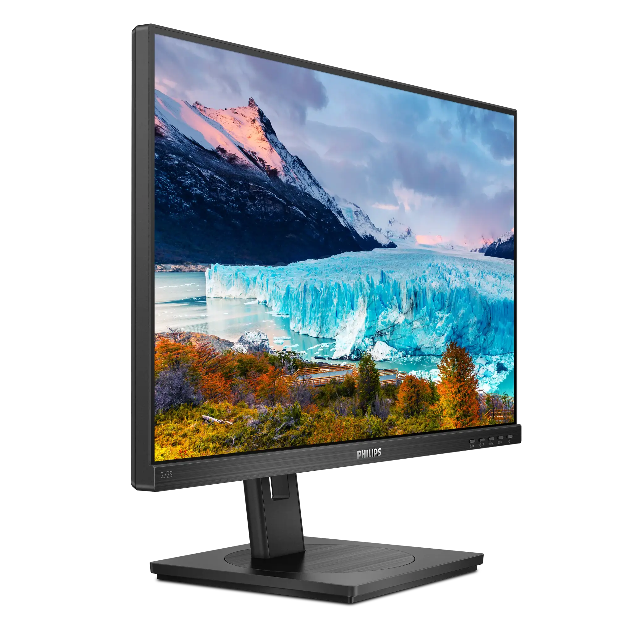 Monitorius PHILIPS 272S1AE/00 68.6cm 27inch LCD-Monitor VGA DVI-D DisplayPort HDMI USB