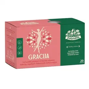 Žolynėlis žolelių arbata Gracija,  30g (1,5x 20)