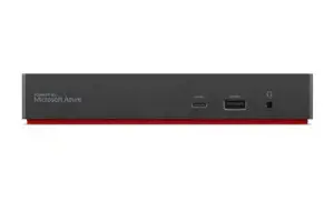 "Lenovo ThinkPad" universalus USB-C išmanusis dokas, laidinis, "Thunderbolt 4", 1000 Mbps, juodas, 4K Ultra HD, 3840 x 2160 taškų