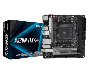 ASROCK A520M-ITX/AC AM4 2xDDR4 mini ITX MB