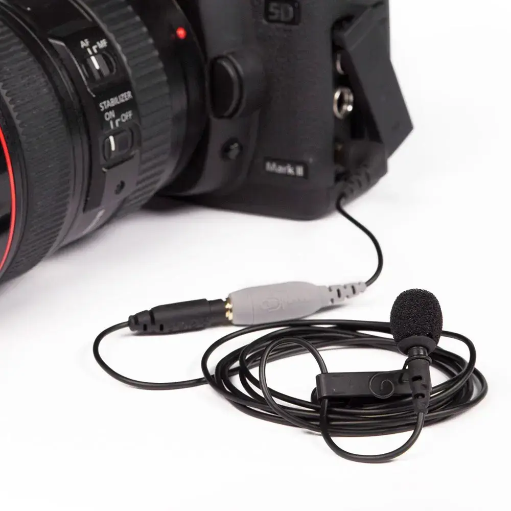 "RØDE smartLav+" juodas Lavalier/Lapel mikrofonas