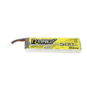 Akumuliatorius Tattu 500mAh 3.7V 95C 1S1P Long