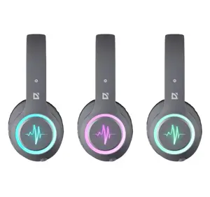 Belaidės ausinės su mikrofonu DEFENDER FREEMOTION B571 LED