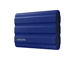 SAMSUNG nešiojamasis SSD T7 Shield 2TB USB 3.2 Gen 2 + IPS 65 mėlyna