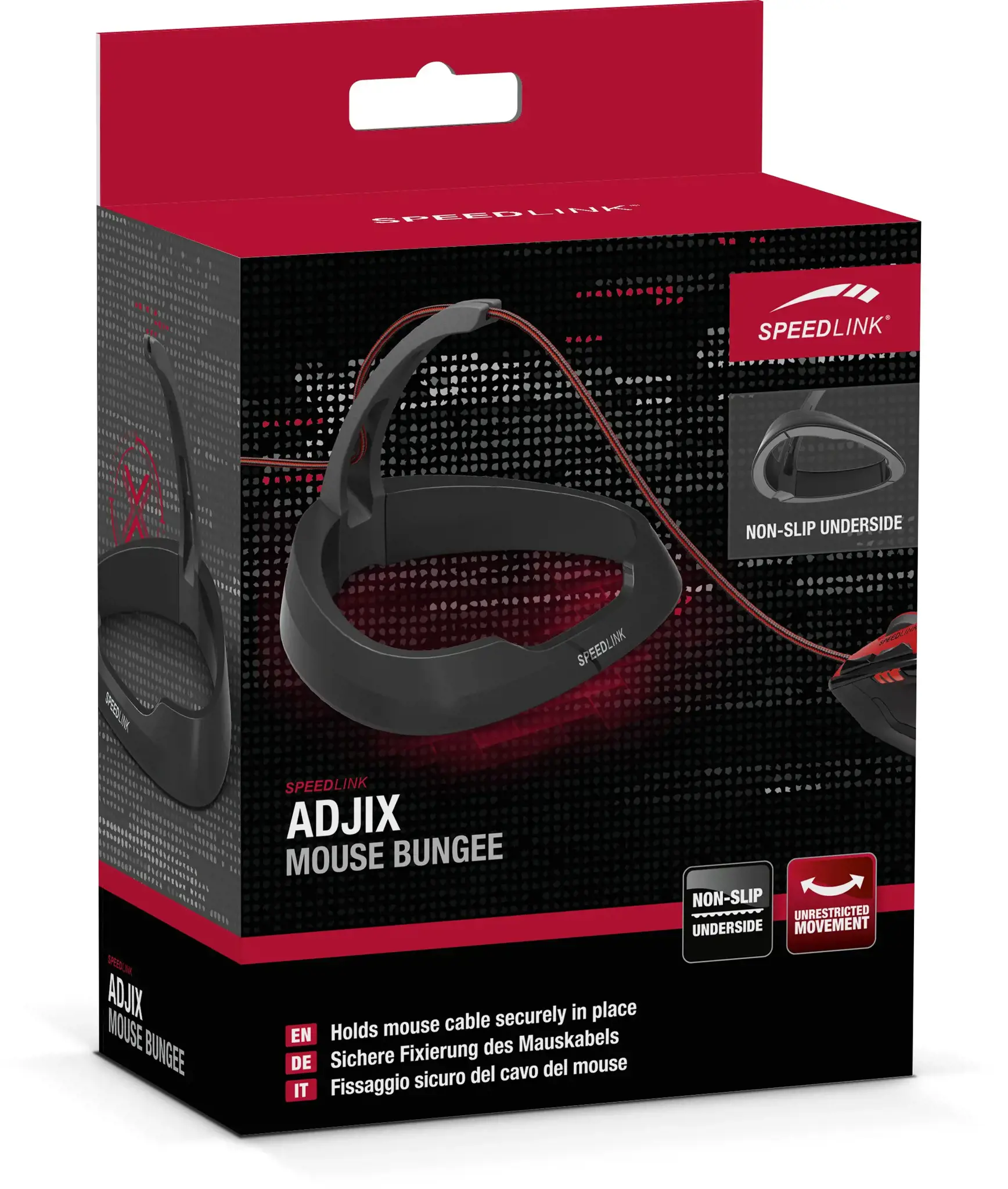 "Speedlink" kabelių tvarkyklė "Adjix Mouse Bungee" (SL-680200-BK)