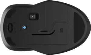 HP 250 dviguba pelė, dvipusė, "Bluetooth" + A tipo USB, 1600 DPI, juoda