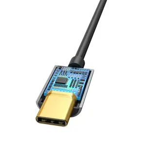 Baseus L54 Audio Adapter USB-C + mini jack 3,5mm (Black+Gray)