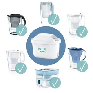 "Brita MX+ Pro Pure Performance" filtras 5+1 vnt.