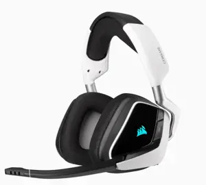 CORSAIR GAMING VOID RGB ELITE belaidės aukščiausios klasės žaidimų ausinės su 7.1 erdviniu garsu, b…