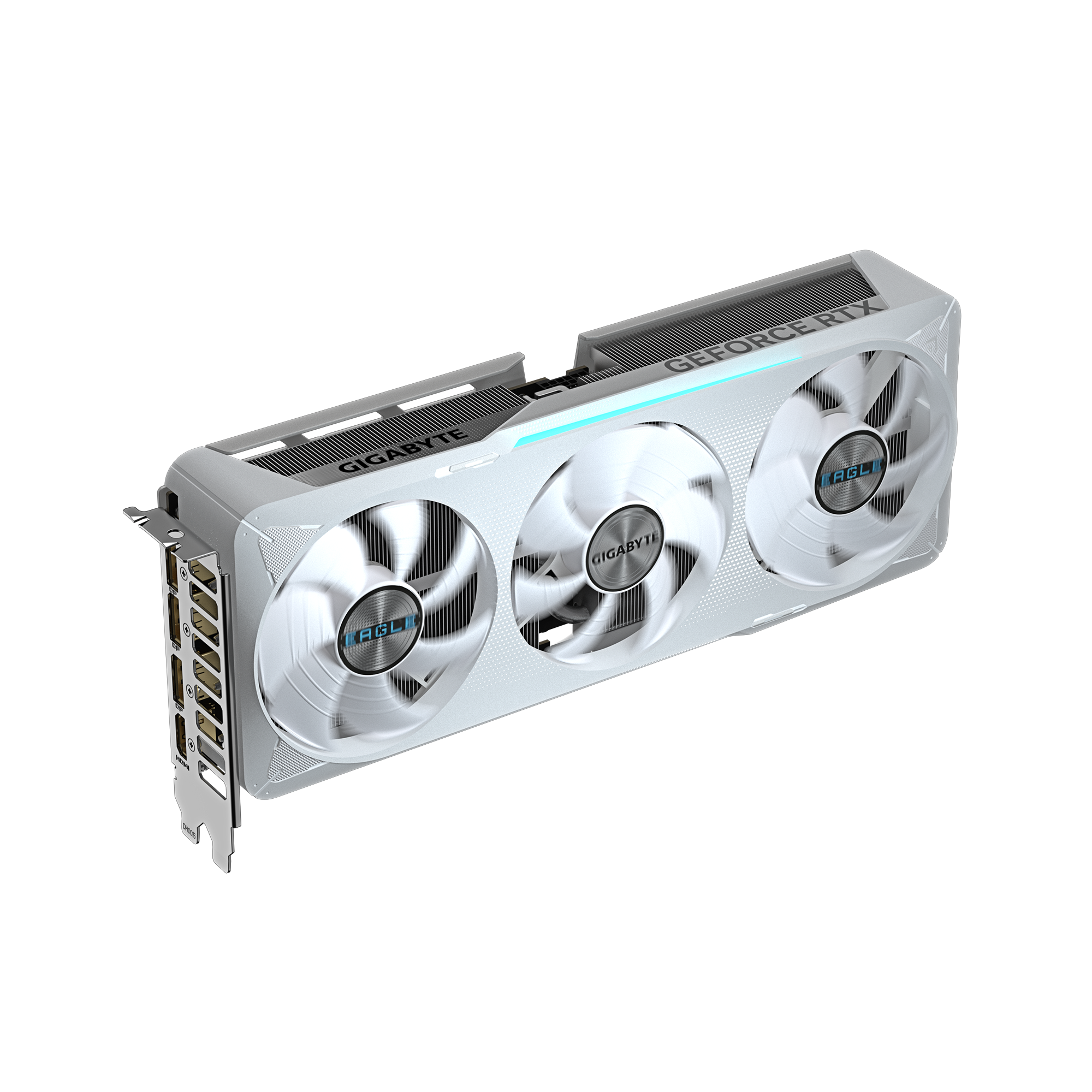 Vaizdo plokštė GIGABYTE GeForce RTX 5070 12 GB, GDDR7, GV-N5070EAGLEOC ICE-12GD