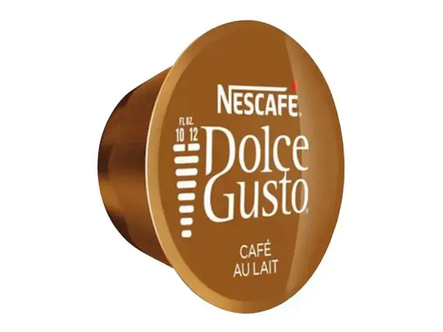 Nescafe Dolce Gusto Cafe Au Lait Kava, 16 kapsulių dėžutėje