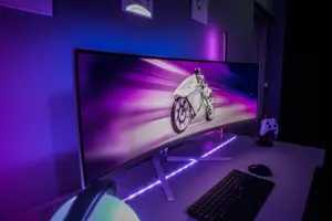 Philips Evnia 8000 49M2C8900/00, 124.2 cm (48.9"), 5120 x 1440 pixels, Dual QHD, QDOLED, 0.03 ms, White