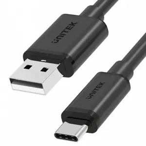 UNITEK kabelis USB-A 2.0 - USB-C 1,5 m C14067BK