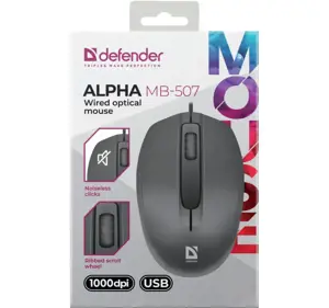 Belaidė optinė pelė "Alpha MB-507", juoda