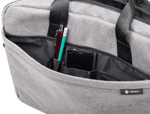 NATEC NTO-0766 Nešiojamojo kompiuterio krepšys Natec MUSTELA 15.6 Grey