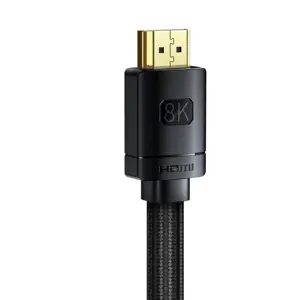 "Baseus High Definition Series" HDMI 2.1 kabelis, 8K 60Hz, 3D, HDR, 48Gbps, 2 m juodas (juodas)