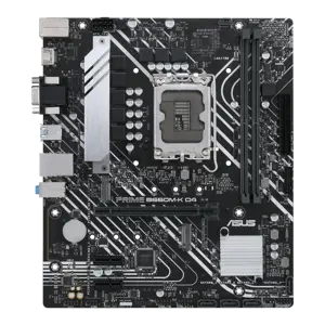 ASUS PRIME B660M-K D4, "Intel", LGA 1700, "Intel® Celeron®", "Intel® Core™ i3", "Intel® Core™ i3", …