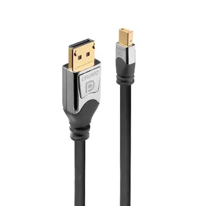 "Lindy" 2 m CROMO "Mini DisplayPort-DP" kabelis, 2 m, "DisplayPort", "Mini DisplayPort", vyriškas, …