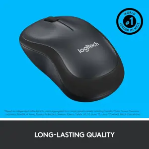 LOGITECH M220 Silent Black - 2,4 GHz - EMEA