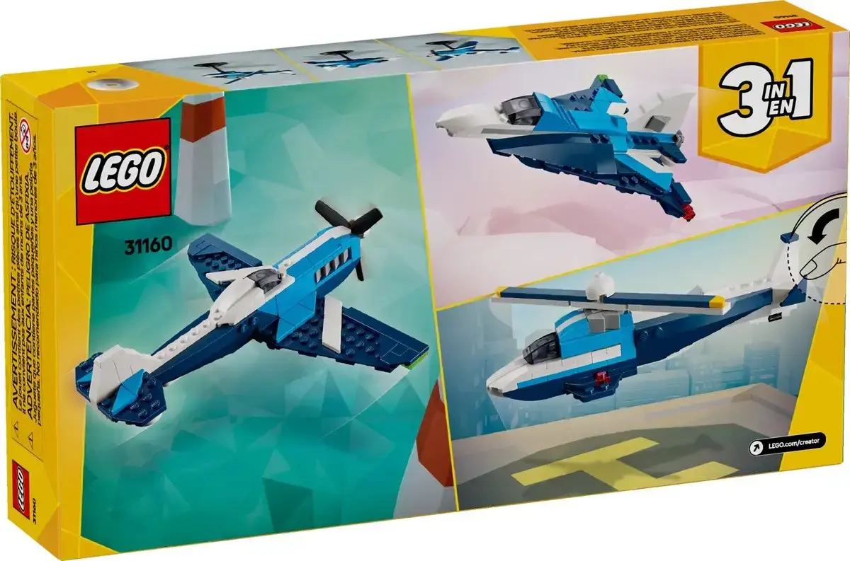 LEGO CREATOR 3 IN 1 31160 Race Plane