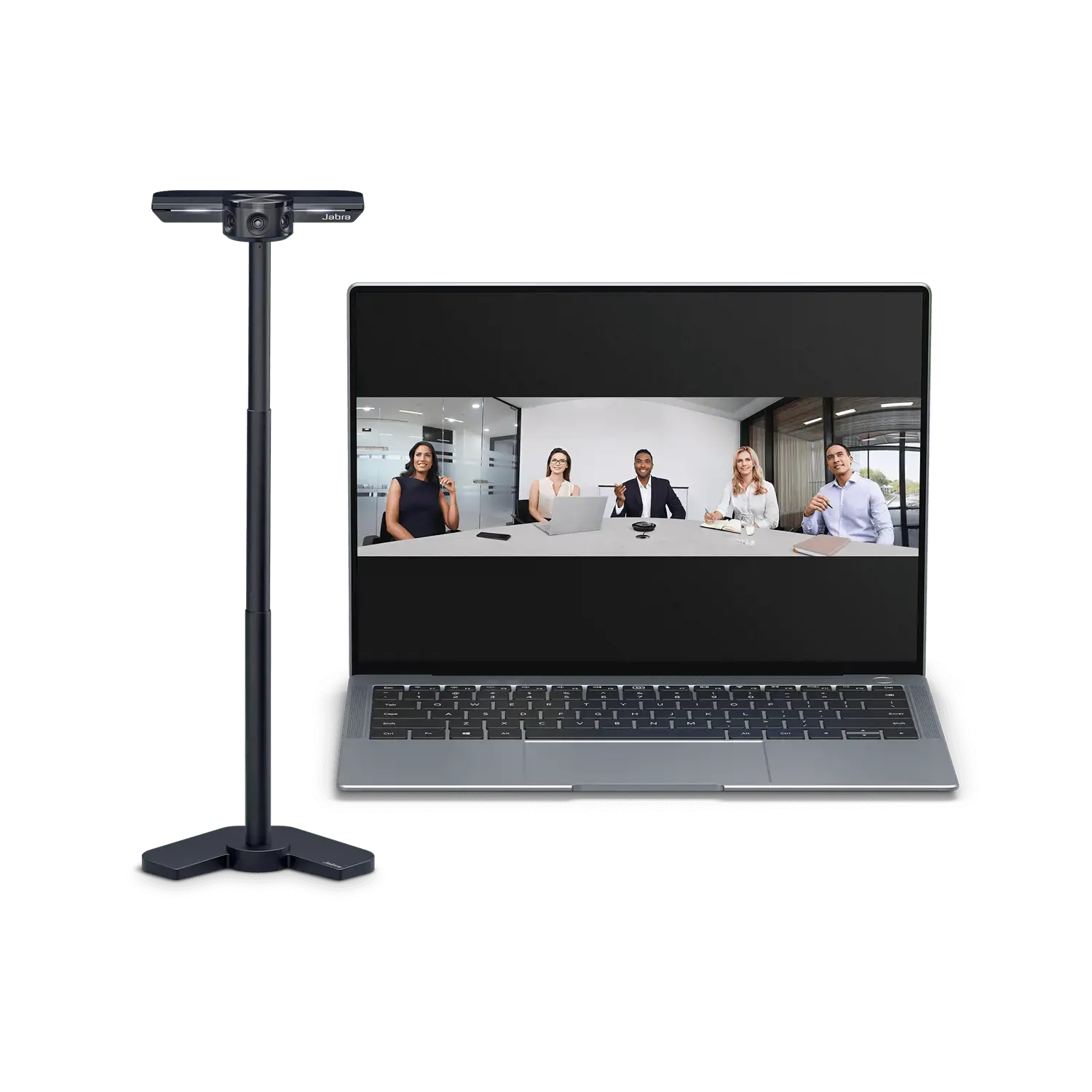 "Jabra Panacast" stalinis stovas, juodas, stalinis, Jabra, Kinija, 30 vnt., 6,8 kg