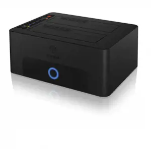 ICYBOX IB-1232CL-U3 2Bay dokas / klonavimo stotelė 2,5 colio ir 3,5 colio HDD Sata USB 3.2 Gen 1