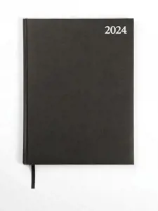 Kalendorius STANDARD 2024, PVC, A4, juoda