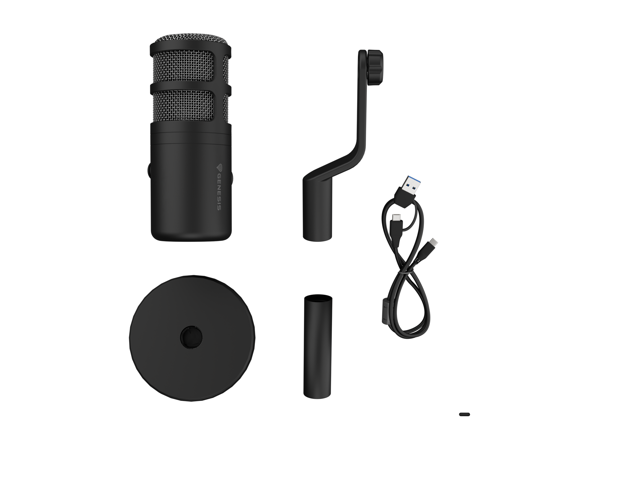Genesis | Dynamic Microphone | Radium 350D | Black