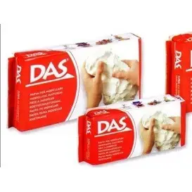 Modelinas DAS "Fila" 1kg baltas