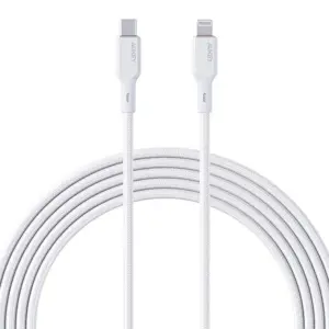 "Aukey" CB-NCL2 USB-C ir "Lightning" kabelis 1,8 m (juodas)