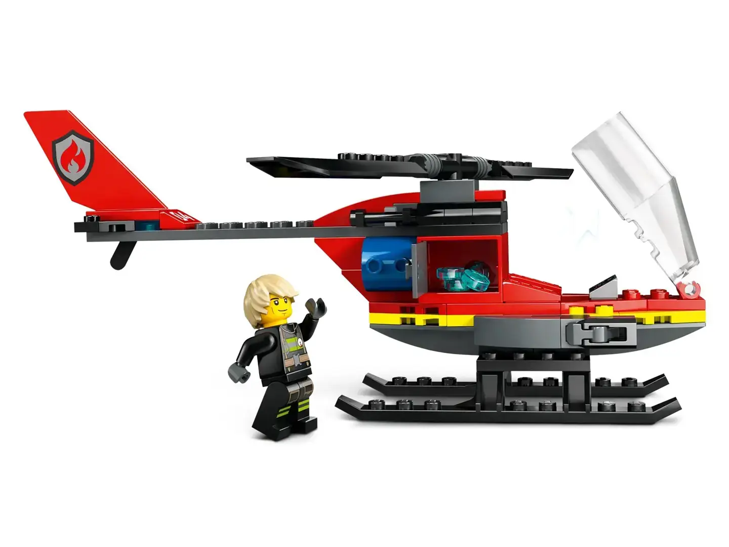 LEGO CITY 60411 FIRE RESCUE HELICOPTER