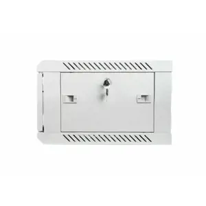 LANBERG WF01-6404-10S "Lanberg" sieninė spinta 19 išardoma plokščia pakuotė 4U/600x450 mm pilka