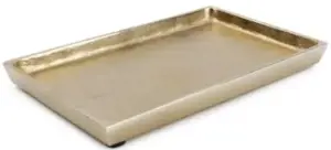 Padėklas Charm Gold, aliuminis, 22 x 14 cm, H 2 cm, vnt