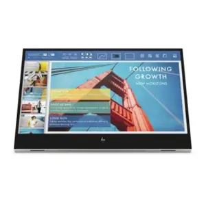 HP E14 G4 FHD Portable Monitor - DAMAGED - 14" 1920x1080 FHD 400-nit 60Hz AG, IPS, 2x USB-C, tilt/s…