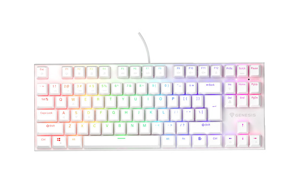 THOR 303 | Mechanical Gaming Keyboard | Wired | US | White | USB Type-A | Outemu Peach Silent