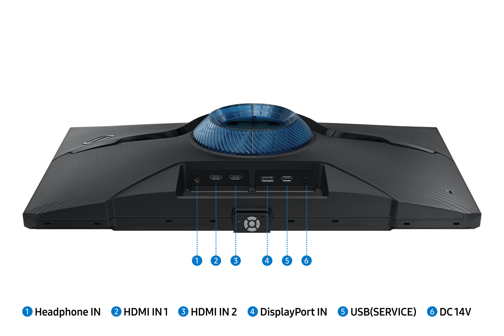 Monitorius Samsung Odyssey LS25BG400EUXEN, 63.5 cm (25"), 1920 x 1080 pixels, Full HD, IPS, 1 ms, Black