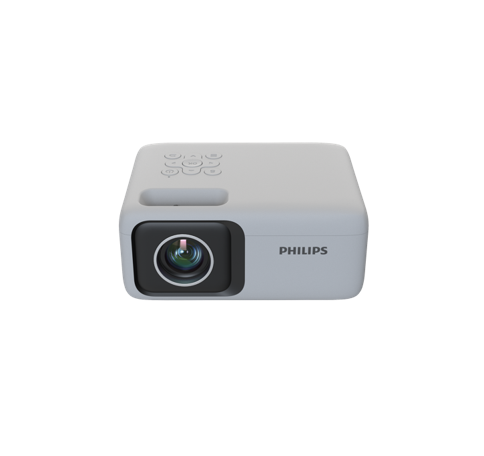 Philips NeoPix 106 Projector, 1280x720, 1.2:1, 500:1, Gray