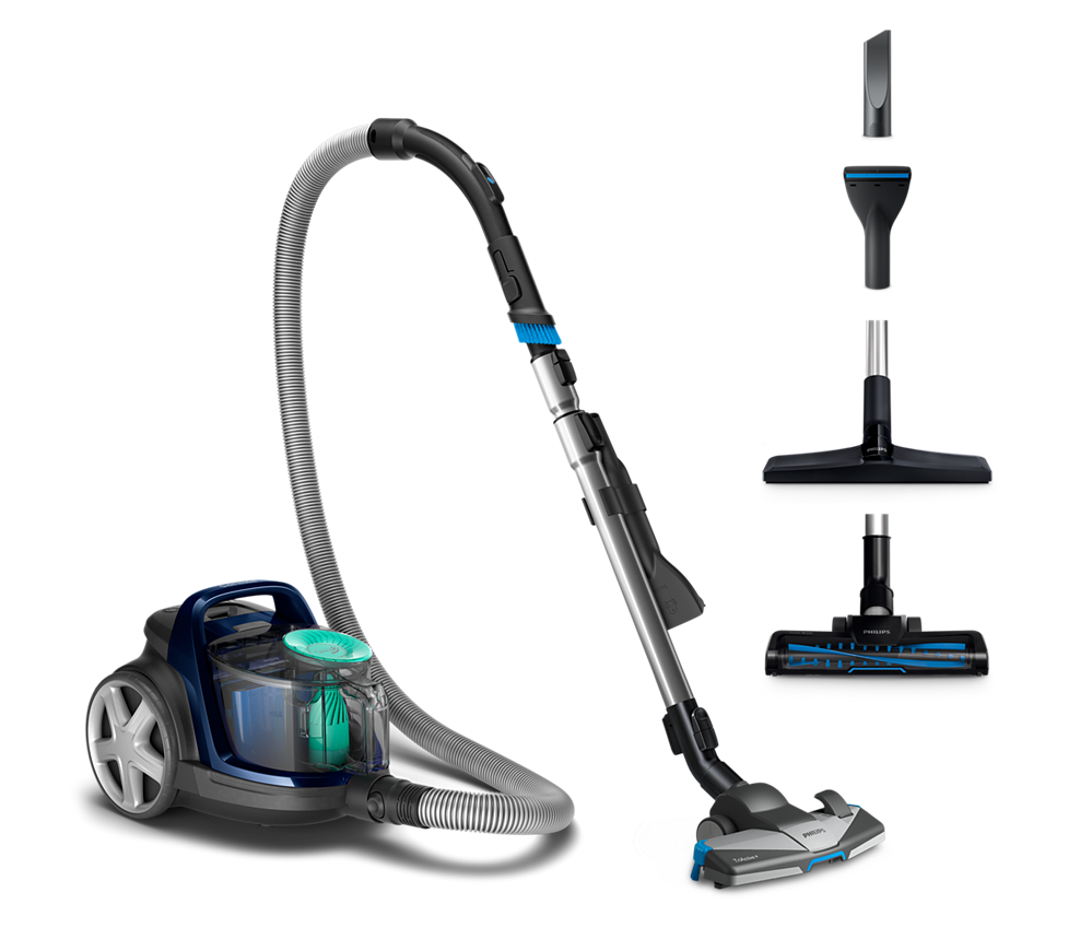 "Philips" 5000 serijos FC9556/09, 750 W, cilindrinis dulkių siurblys, be maišelio, 1,5 l, cikloninis, 76 dB