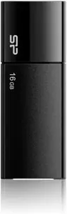 "Silicon Power Ultima U05", 16 GB, USB Type-A, 2.0, skaidrių, 9,2 g, juoda