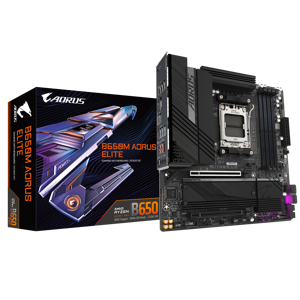 Mainboard GIGABYTE AMD B650 SAM5 Micro-ATX Memory DDR5 Memory slots 4 B650MAORUSELITE1.3