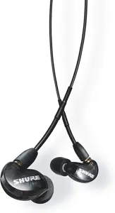 Shure AONIC 215 - in-ear headphones with single transducer and 3.5mm cable (black)