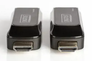DIGITUS mini HDMI ilgintuvas "Full HD" 50 m "Cat6/6A/7", maitinamas per "Micro USB" kabelį, juodas