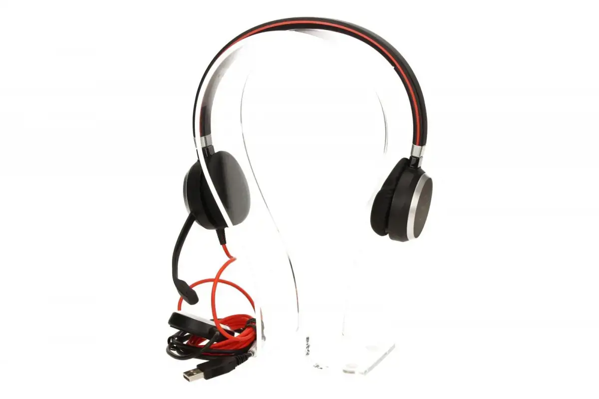 Jabra EVOLVE 40 MS Stereo, laidinis, biuro / skambučių centras, 171 g, ausinės, juodos spalvos