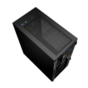 GEMBIRD kompiuterio korpusas Fornax 4000 ATX - ARGB apšvietimas juodas