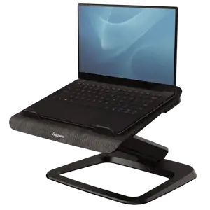 Fellowes 8064301, Nešiojamųjų kompiuterių stovas, juodas, plienas, medis, 48,3 cm (19"), 4,5 kg, 102 - 406 mm