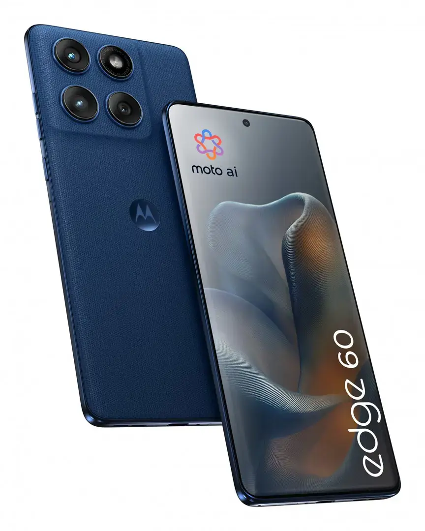 Motorola edge 60 16.9 cm (6.67") Dual SIM Android 15 5G USB Type-C 12 GB 256 GB 5200 mAh Blue
